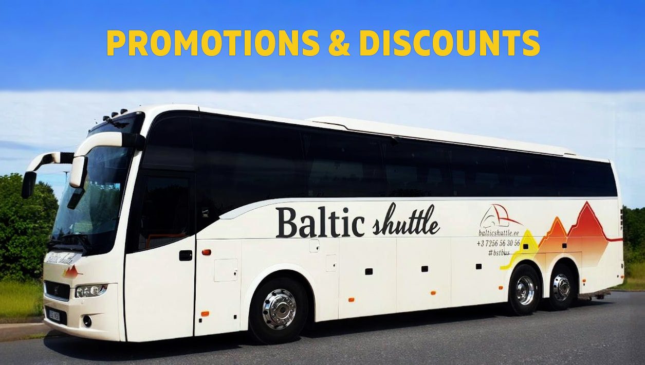 promotions and discounts for Baltic Shuttle tickets