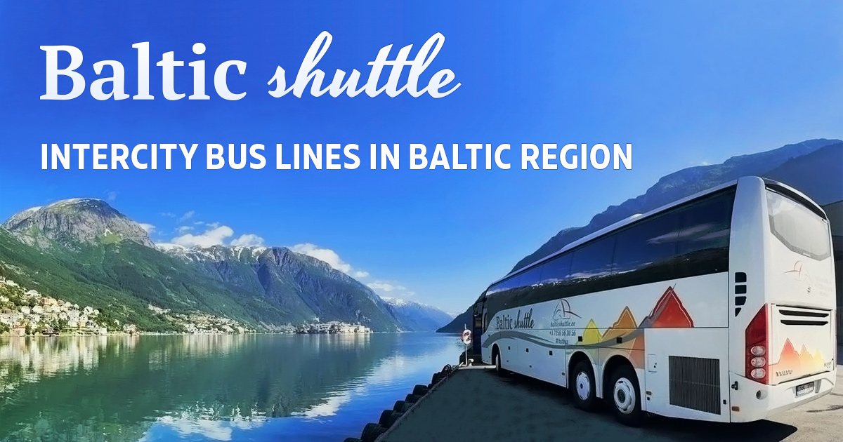 Baltic Shuttle Coach Lines In Estonia And Russia ⋄ Daily Bus Service ...